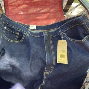Levi's men's 550 relaxed jeans with zipper